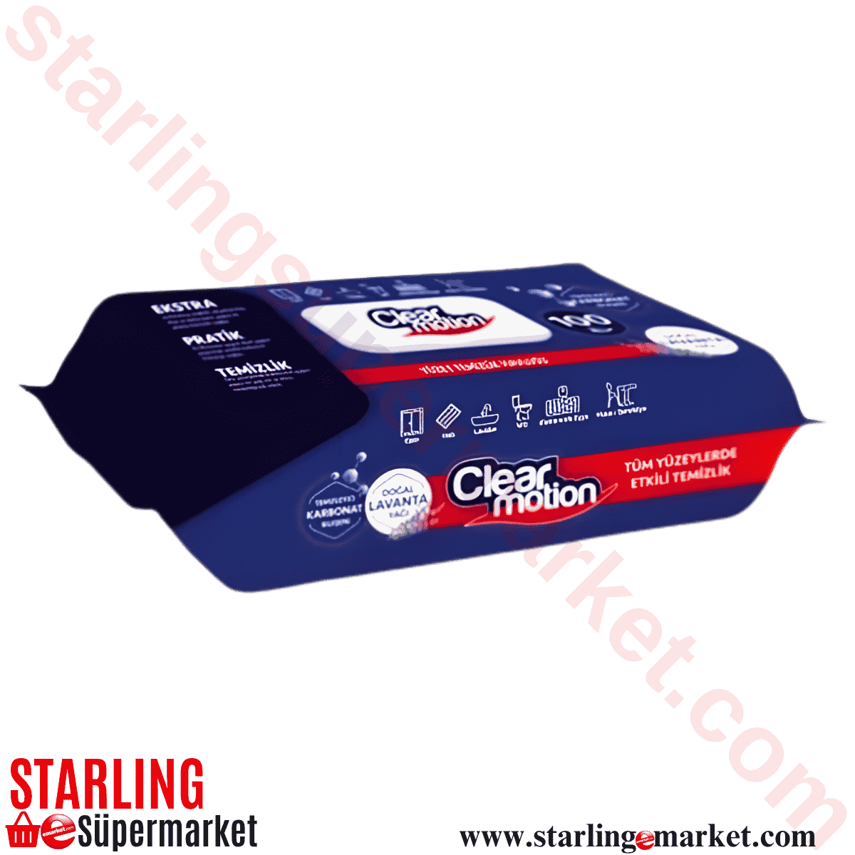 CLEARMOTION YUZEY TEMIZLEME HAVLUSU 100 LU