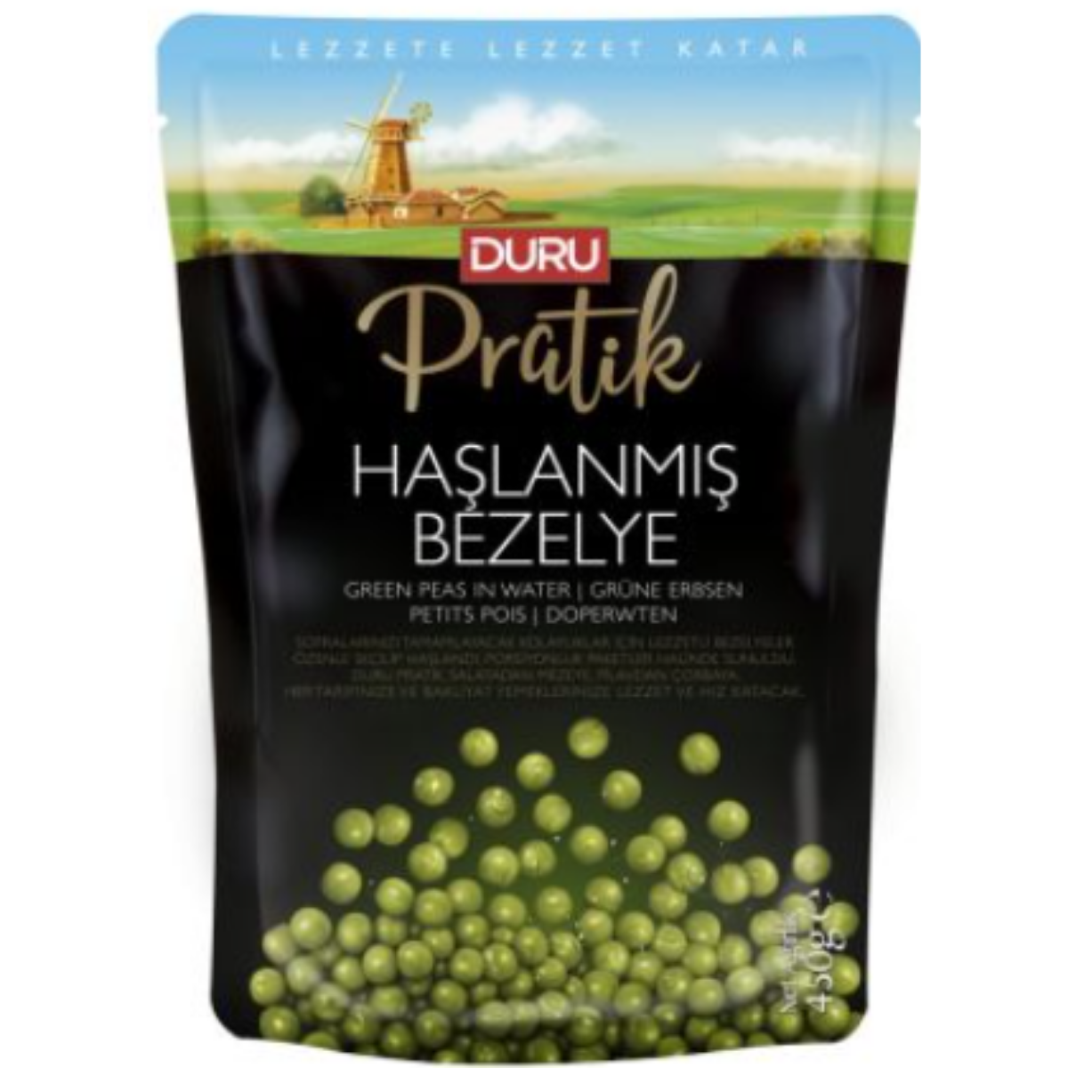 DURU PRATIK HASLANMIS BEZELYE POSET 450 G