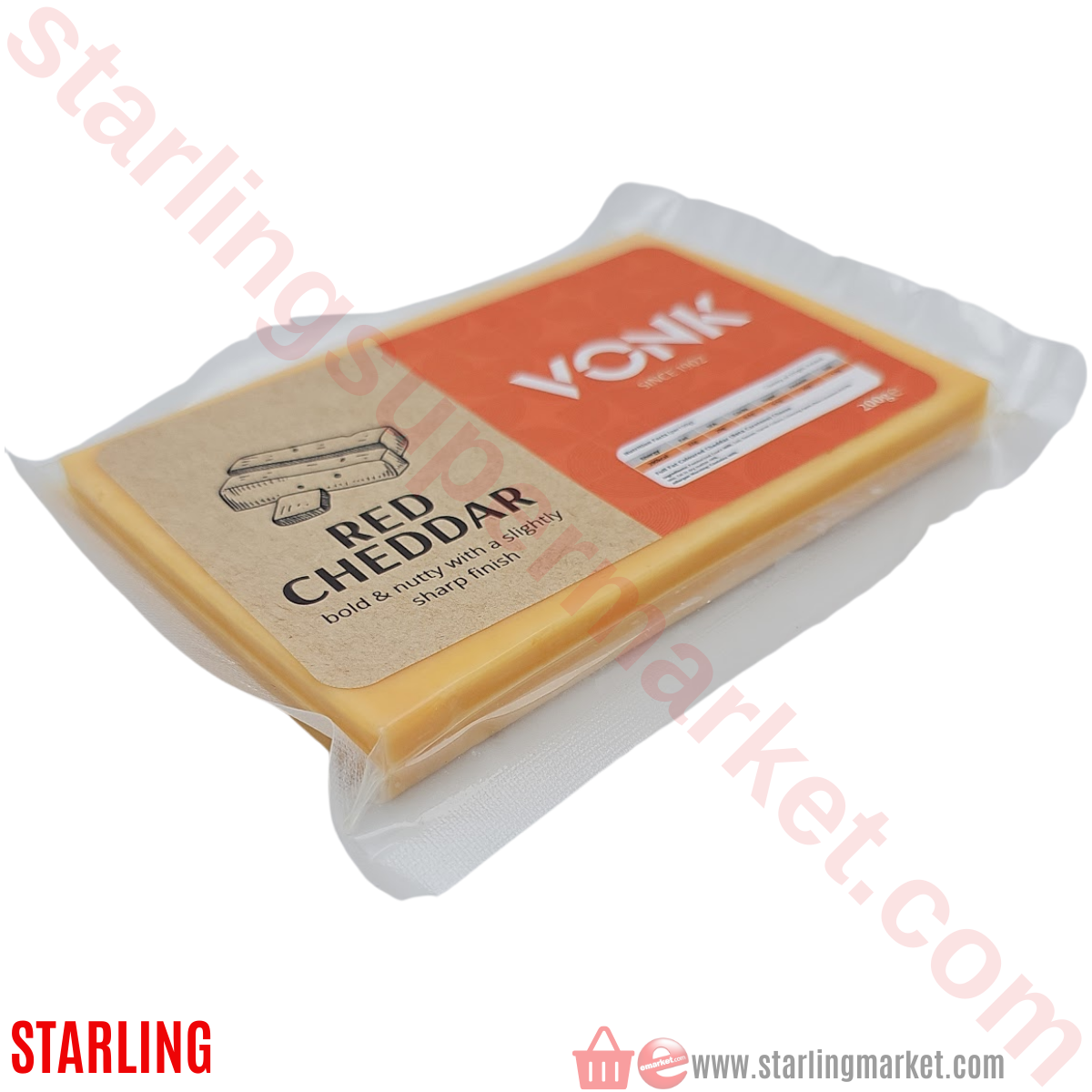 VONK RED CHEDDAR 200 G