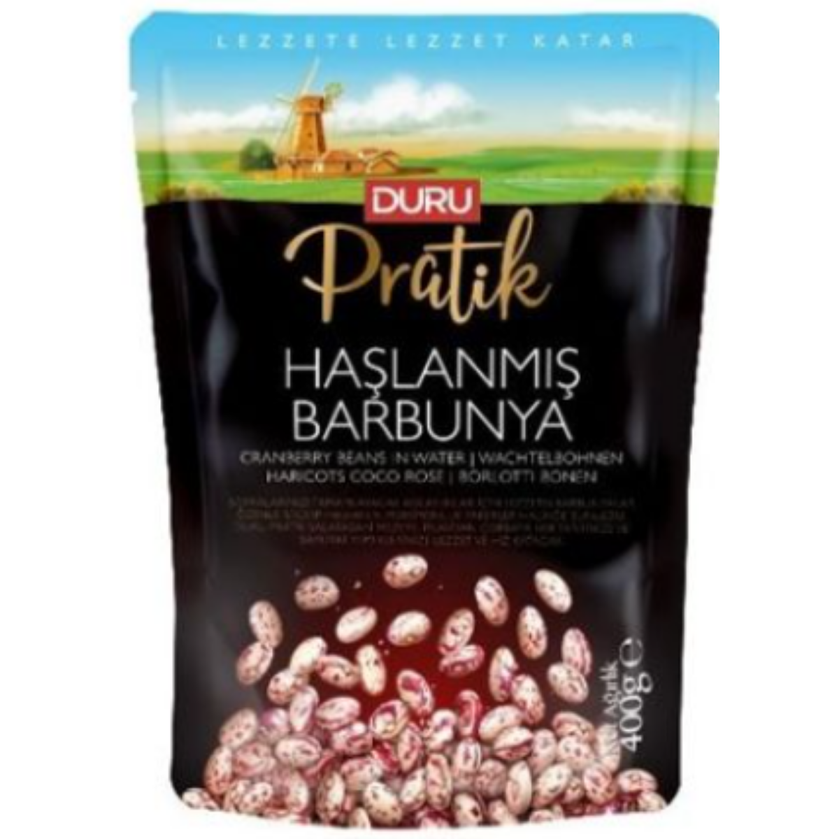DURU PRATIK HASLANMIS BARBUNYA POSET 400 G