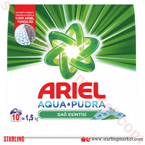 ARIEL TOZ DETERJAN DAG ESINTISI 1.5 KG