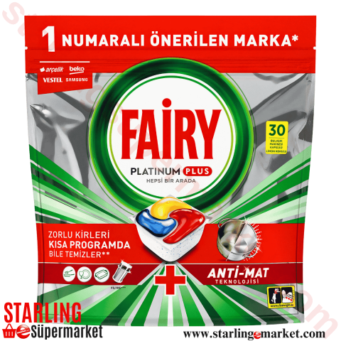 FAIRY BULASIK MAKINE KAPSUL 30 LU