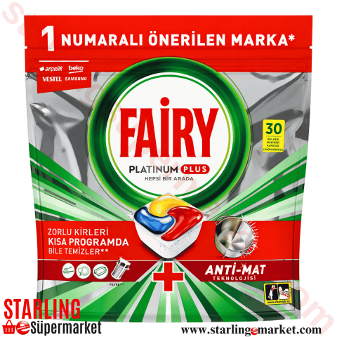 FAIRY BULASIK MAKINE KAPSUL 30 LU