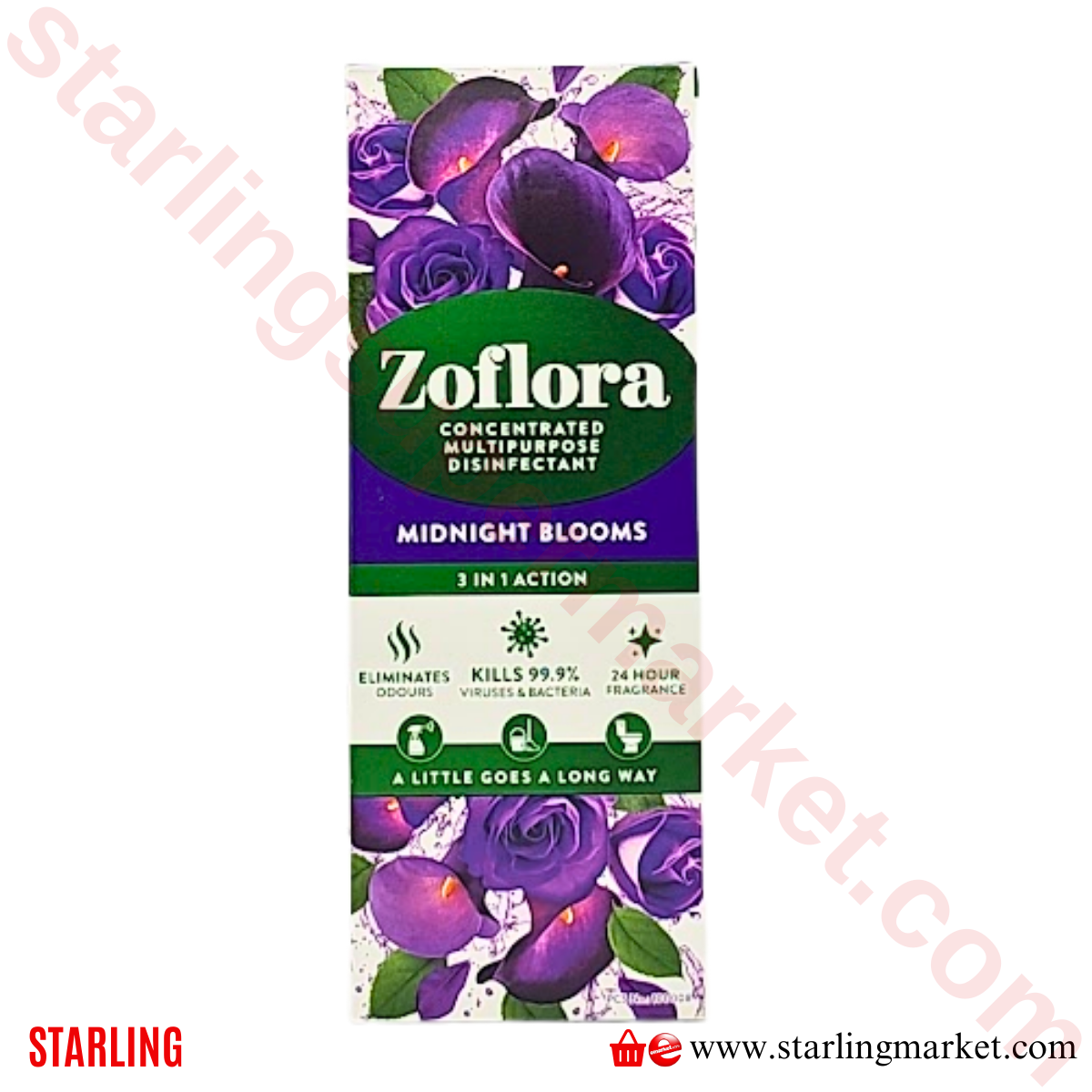 ZOFLORA DISINFECTANT MIDNIGHT BLOOMS 120 ML