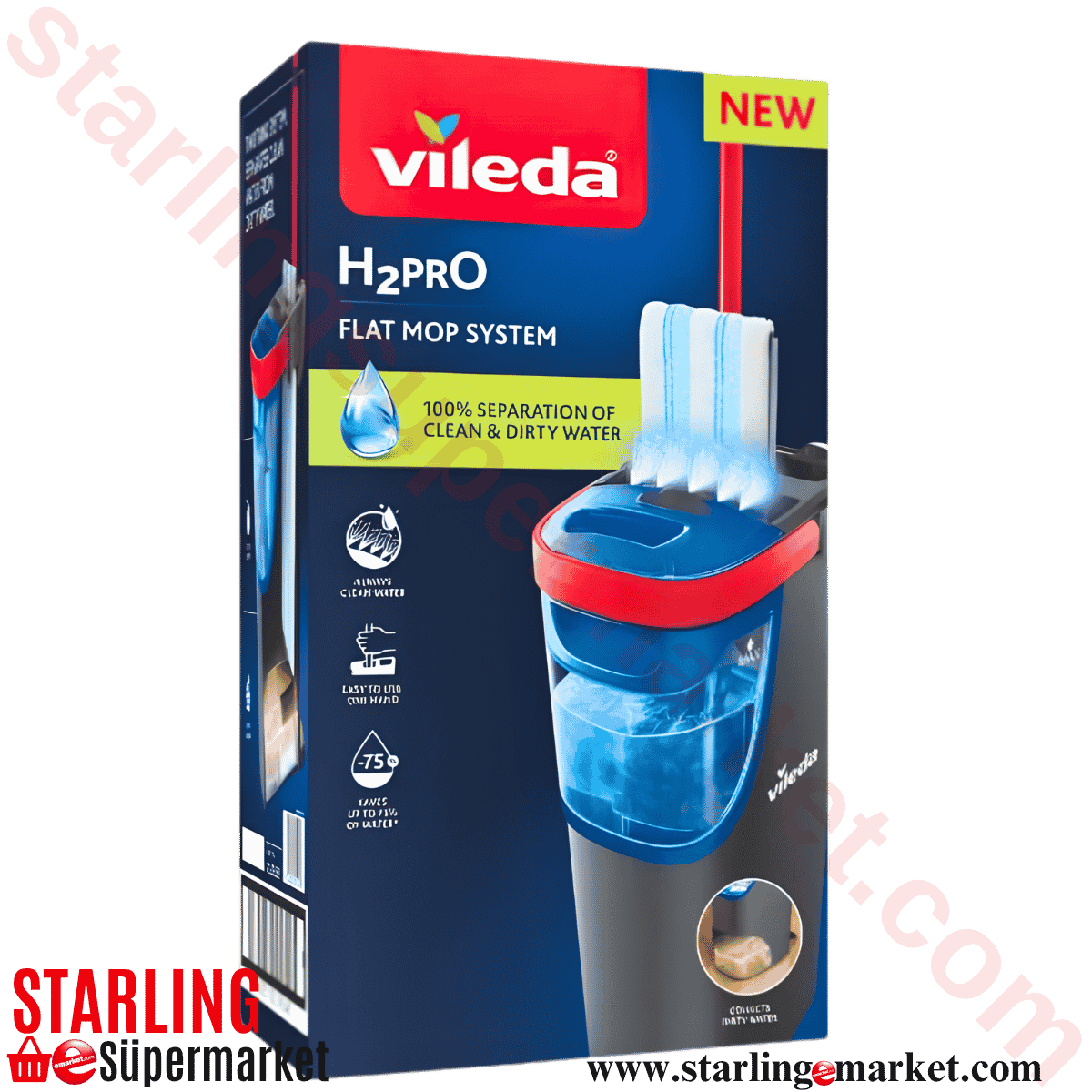VILEDA H2 TEMIZLIK MOP SETI PRO FLAT