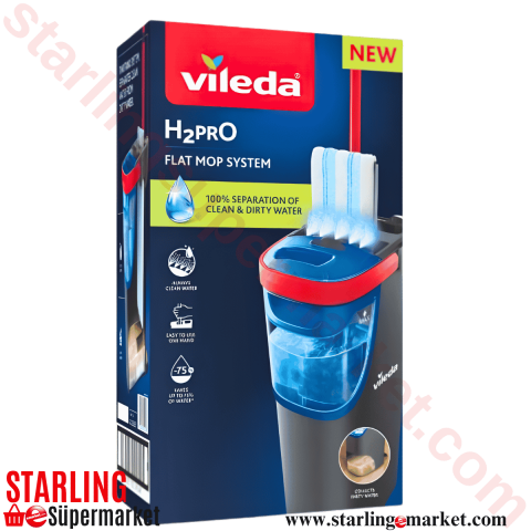 VILEDA H2 TEMIZLIK MOP SETI PRO FLAT