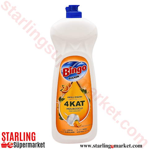BINGO BULASIK DETERJANI MANDALINA 650 ML