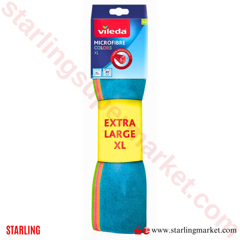 VILEDA TEMIZLIK BEZI STYLE MIKROFIBER 4 LU