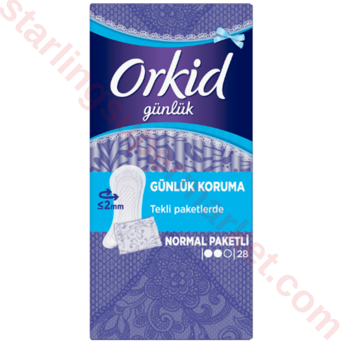 ORKID GUNLUK PED YAPRAK INCE 28 LI