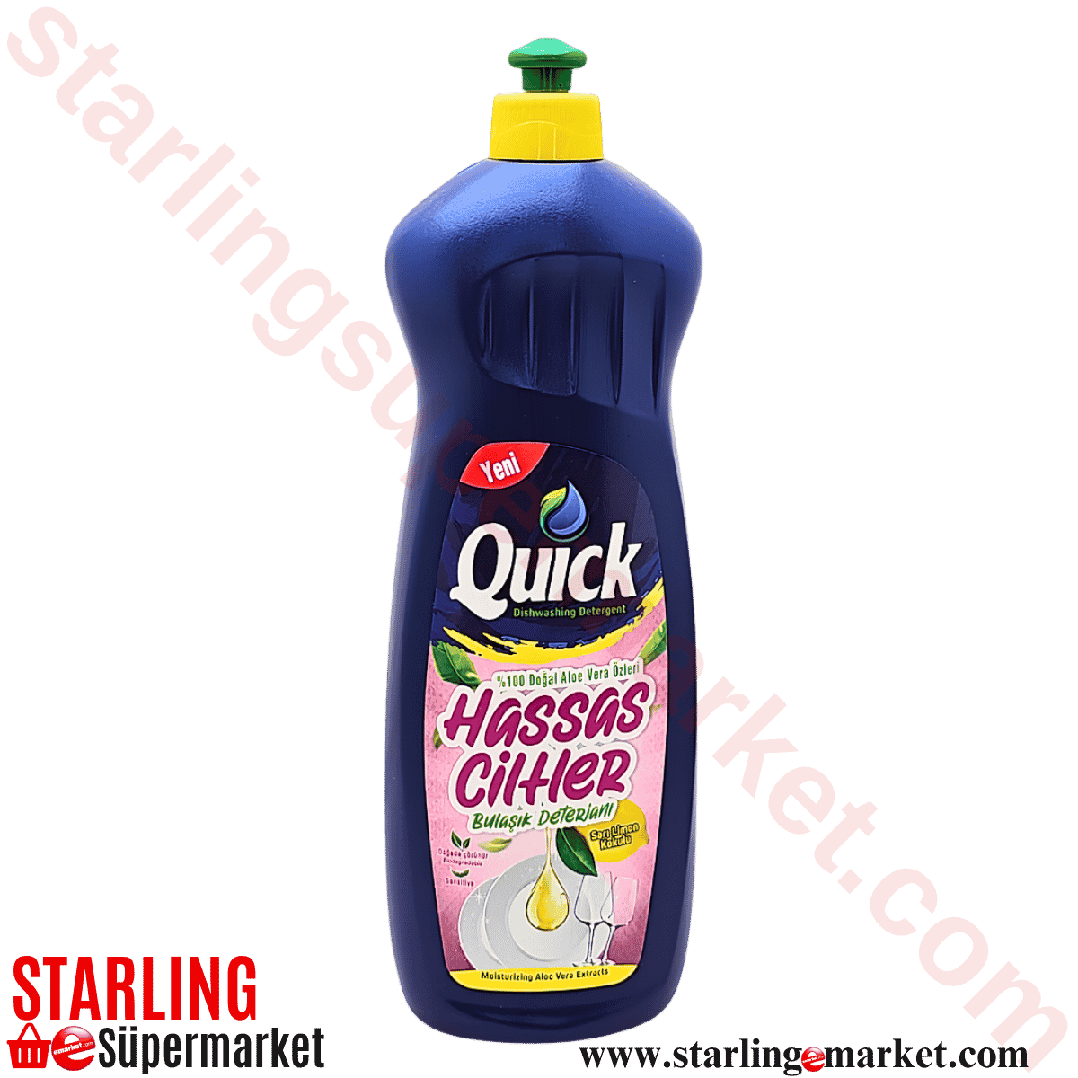 QUICK SIVI BULASIK DETERJANI HASSAS CILTLER 650 ML