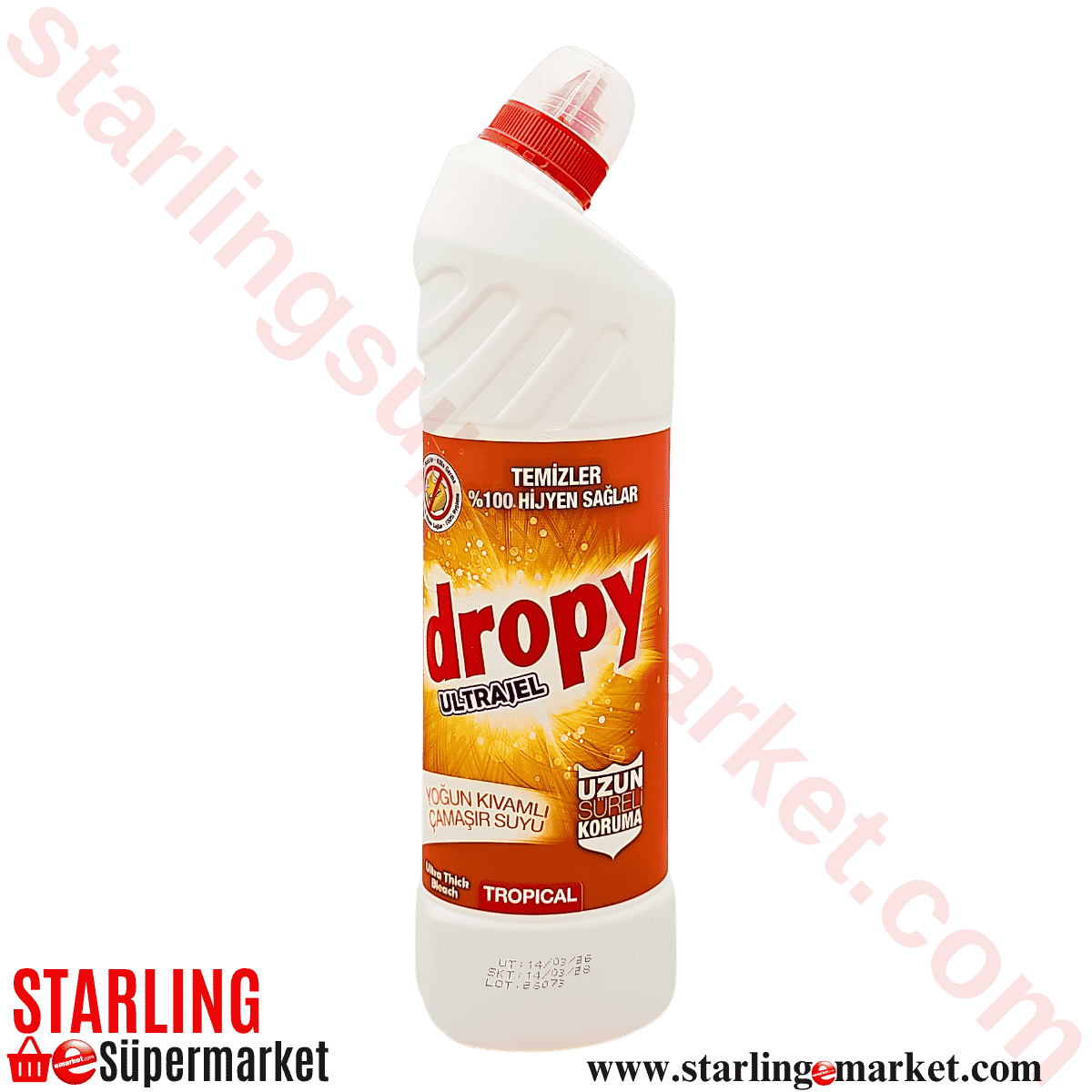DROPY ULTRA JEL CAMASIR SUYU TROPICAL 750 ML