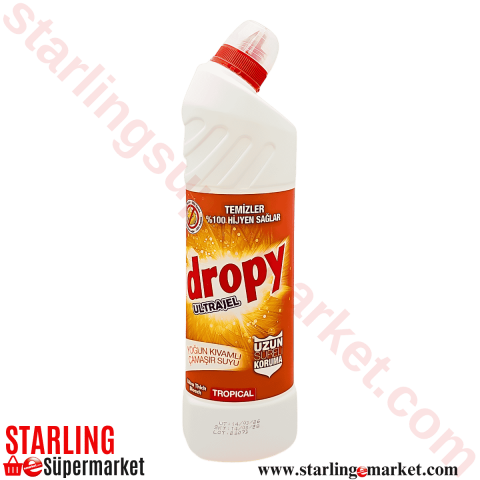 DROPY ULTRA JEL CAMASIR SUYU TROPICAL 750 ML