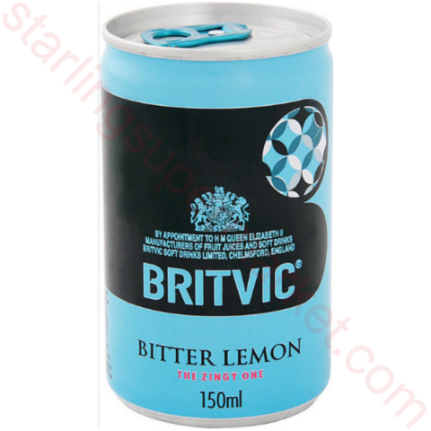 BRITVIC TONIC BITTER LEMON 150 ML