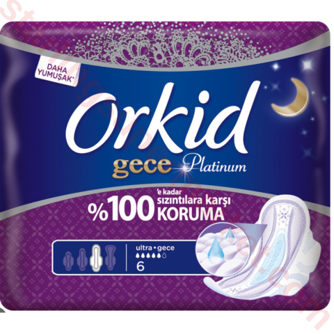 ORKID PLATINUM COMFORT GECE TEKLI PAKET 6 LI