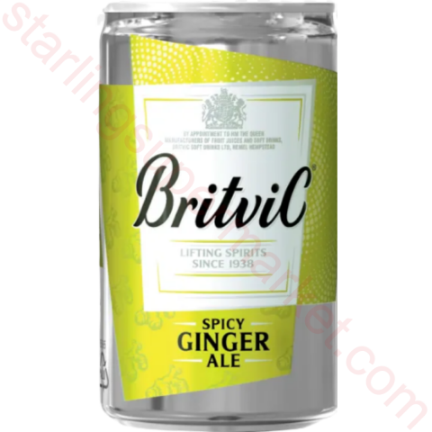 BRITVIC TONIC GINGER ALE 150 ML