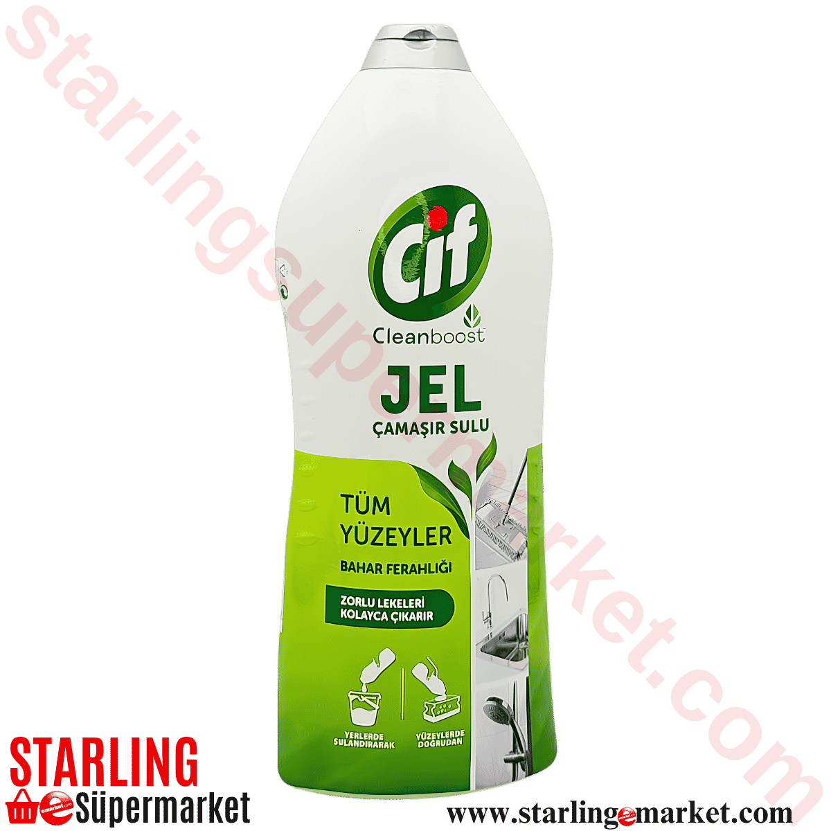 CIF JEL TUM YUZEYLER BAHAR FERAHLIGI 1500 ML