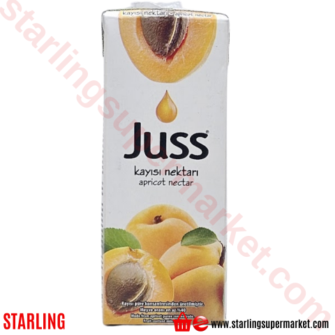 JUSS MEYVE SUYU KAYISI NEKTARI 200 ML