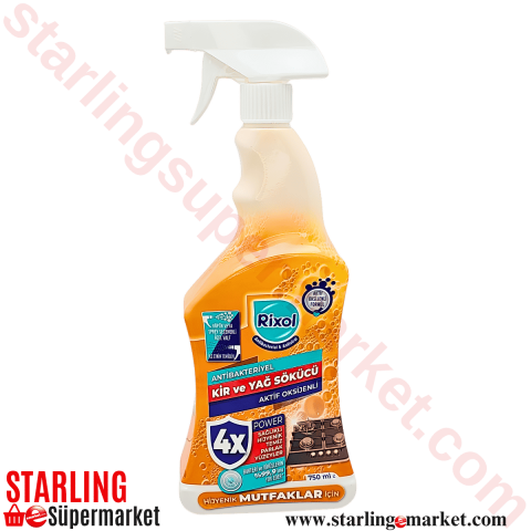 RIXOL MUTFAK KIR-YAG VE KIREC SOKUCU 750 ML