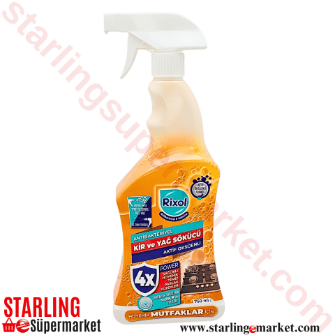 RIXOL MUTFAK KIR-YAG VE KIREC SOKUCU 750 ML