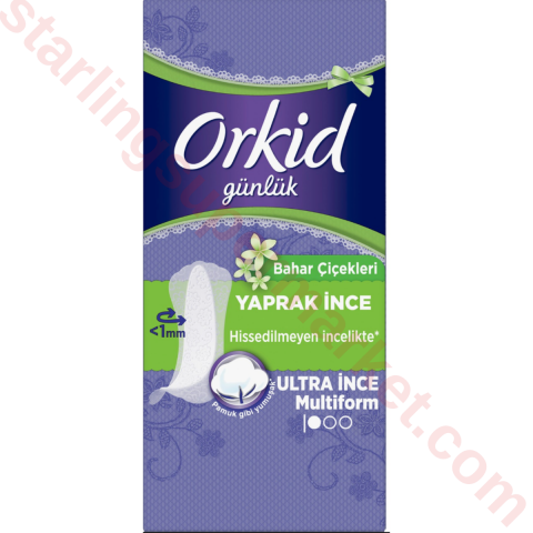 ORKID GUNLUK PED YAPRAK LIGHT BAHAR TEKLI 20 LI