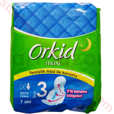 ORKID MAXI GECE TEKLI PAKET 7 LI