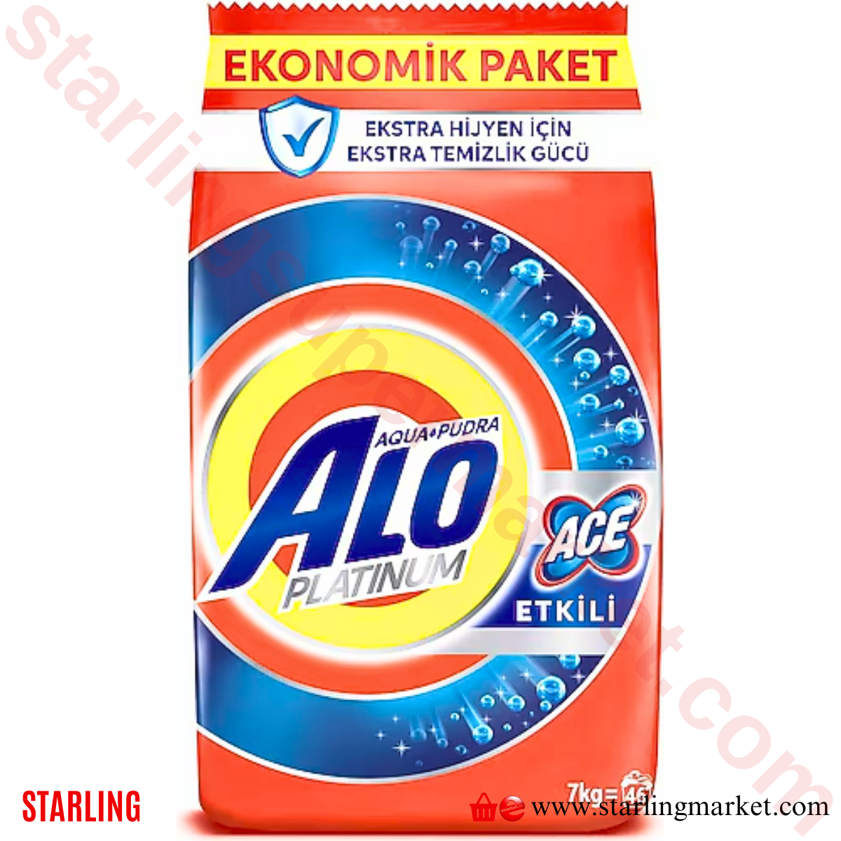 ALO TOZ DETERJAN ACE ETKILI 7 KG