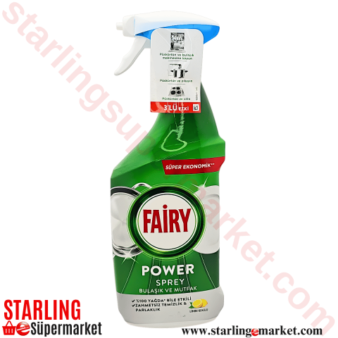 FAIRY POWER SPREY LIMON 800 ML