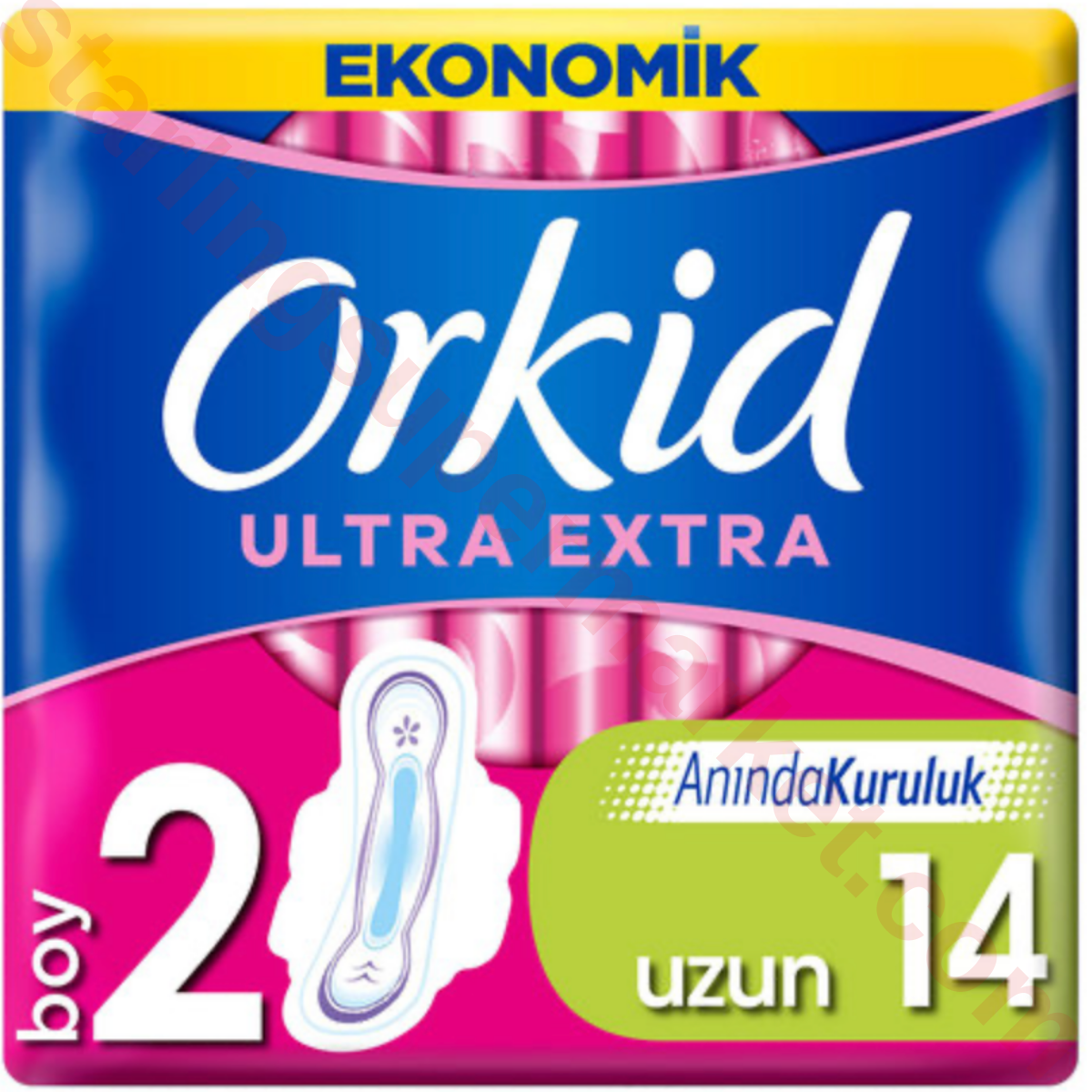 ORKID ULTRA UZUN EKO PAKET 14 LU
