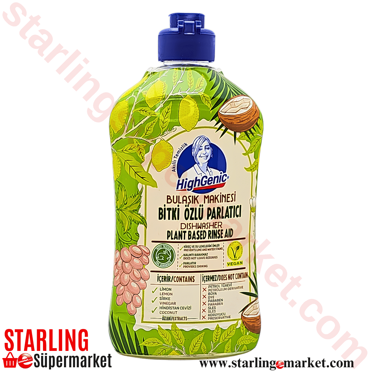 HIGHGENIC BULASIK MAKINE PARLATICI BITKI OZ 500 ML