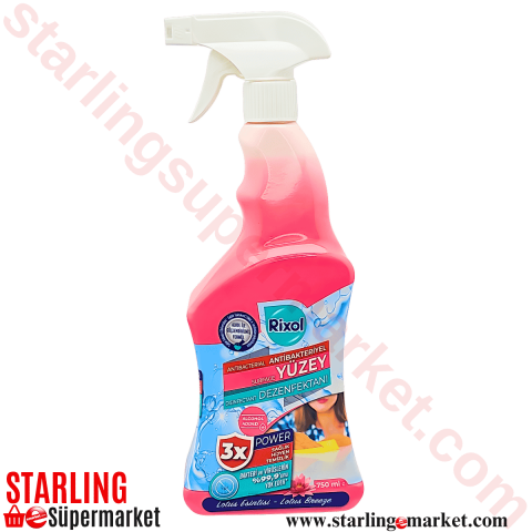 RIXOL YUZEY DEZENFEKTANI  LOTUS ESINTISI 750 ML
