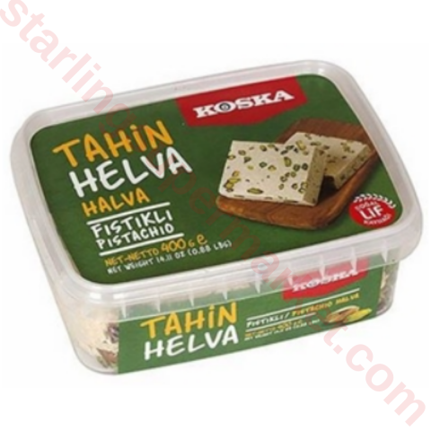 KOSKA HELVA TAHIN FISTIKLI KUTU 300 G