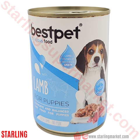 BESTPET KOPEK MAMASI ISLAK KUZULU YAVRU 400 G