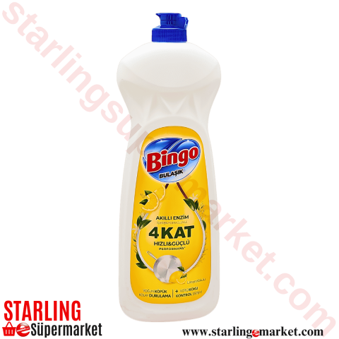 BINGO BULASIK DETERJANI LIMON 650 ML