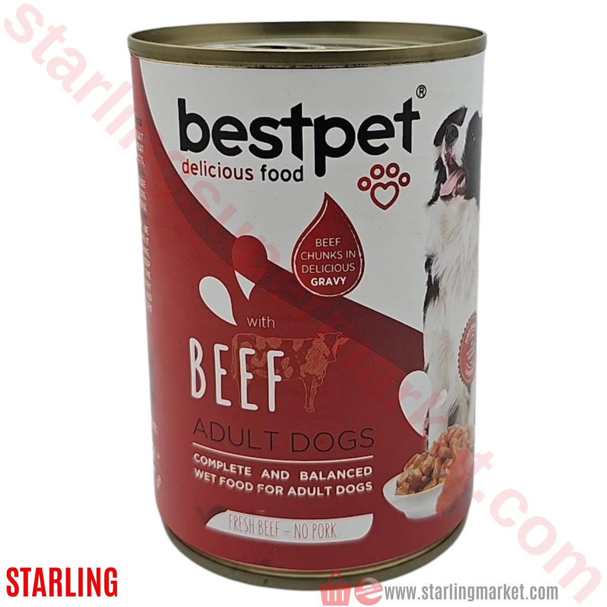 BESTPET KOPEK MAMASI ISLAK DANA ETLI 400 G