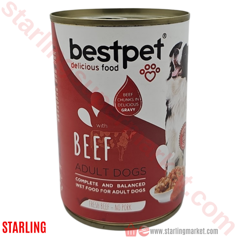 BESTPET KOPEK MAMASI ISLAK DANA ETLI 400 G