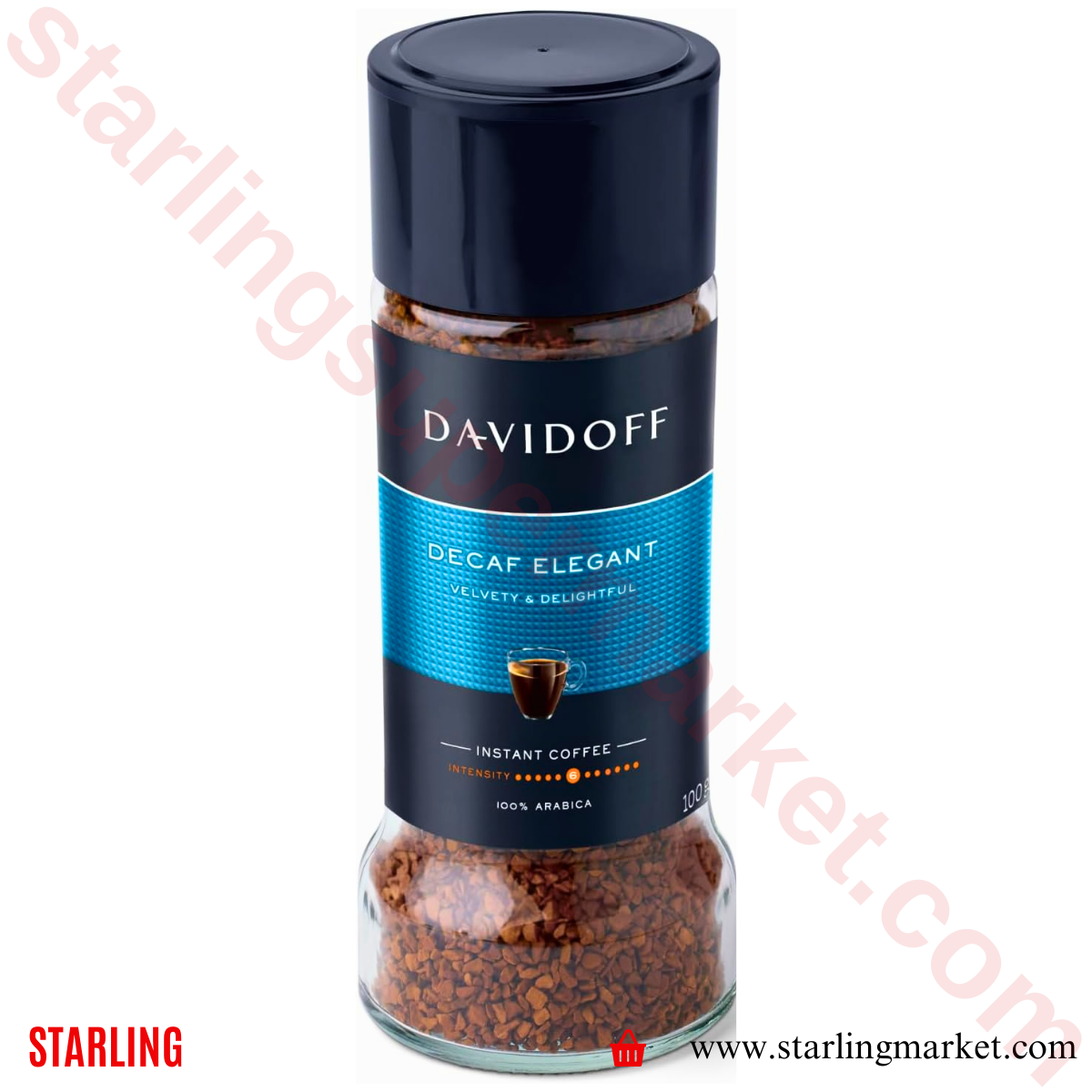 DAVIDOFF KAHVE DECAF ELEGANT 100 G