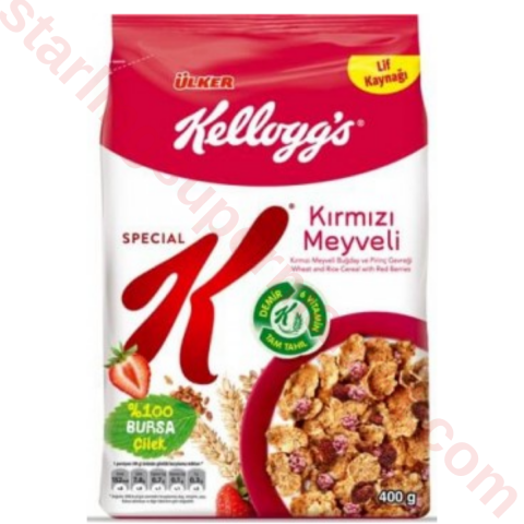 KELLOGS GEVREK CORN FLAKES SP. K KIR. ME.PO. 400 G