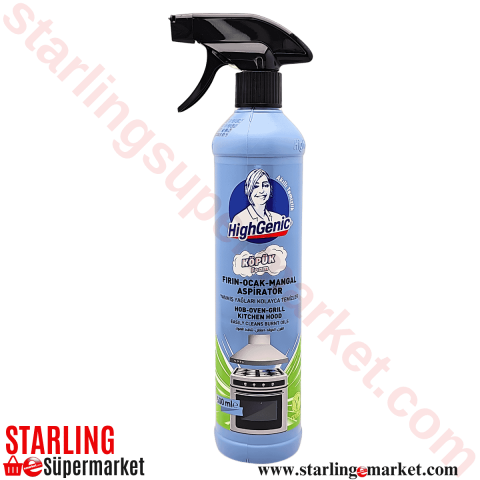 HIGHGENIC FIRIN-OCAK-ASPIRATOR TEMIZLEYICI 500 ML