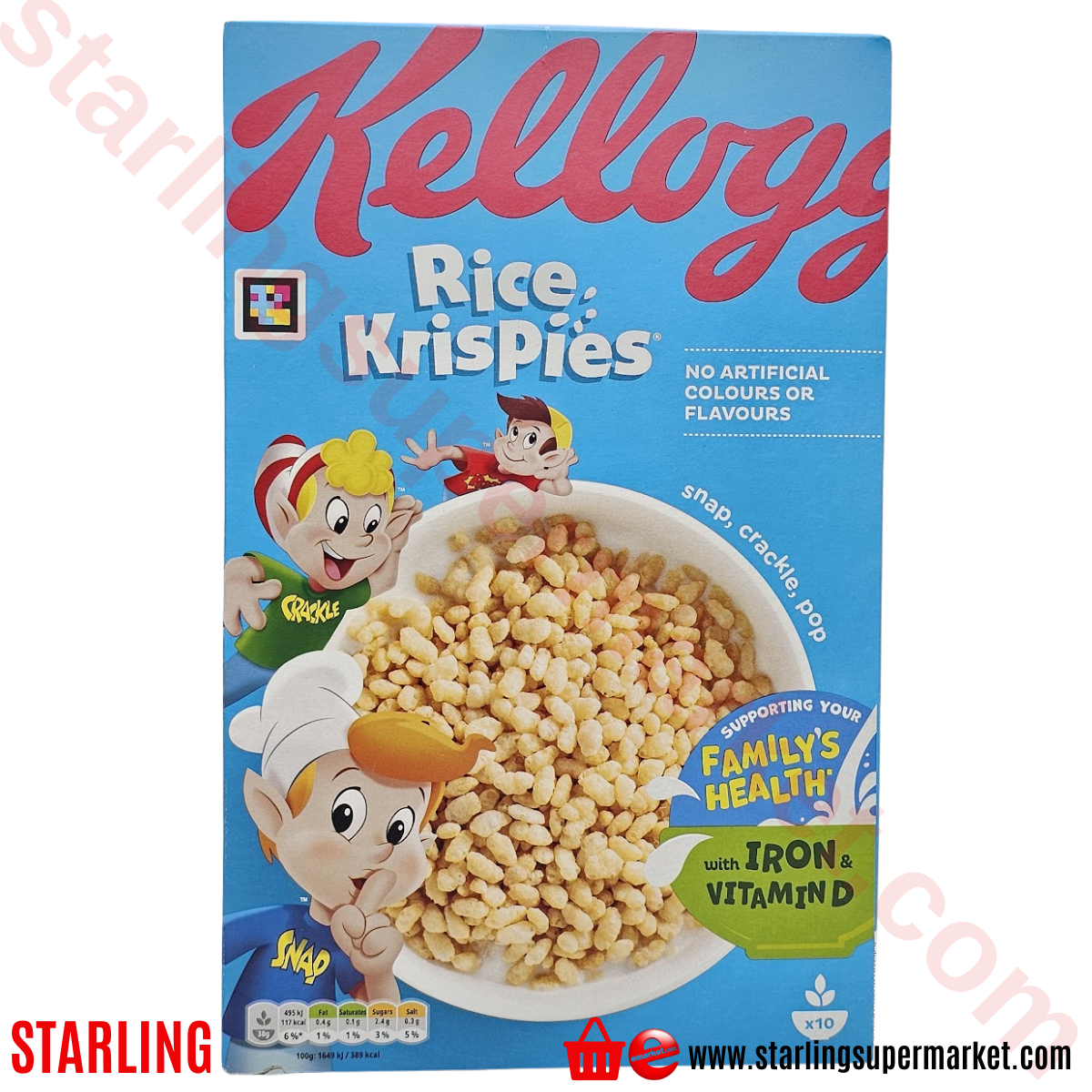 KELLOGS RICE KRISPIES 310 G