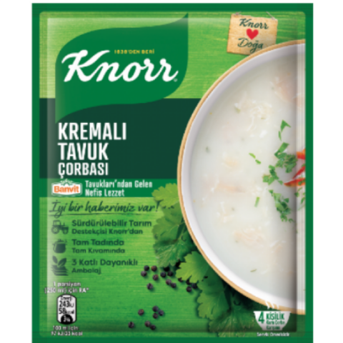 KNORR CORBA TAVUK KREMALI 65 G