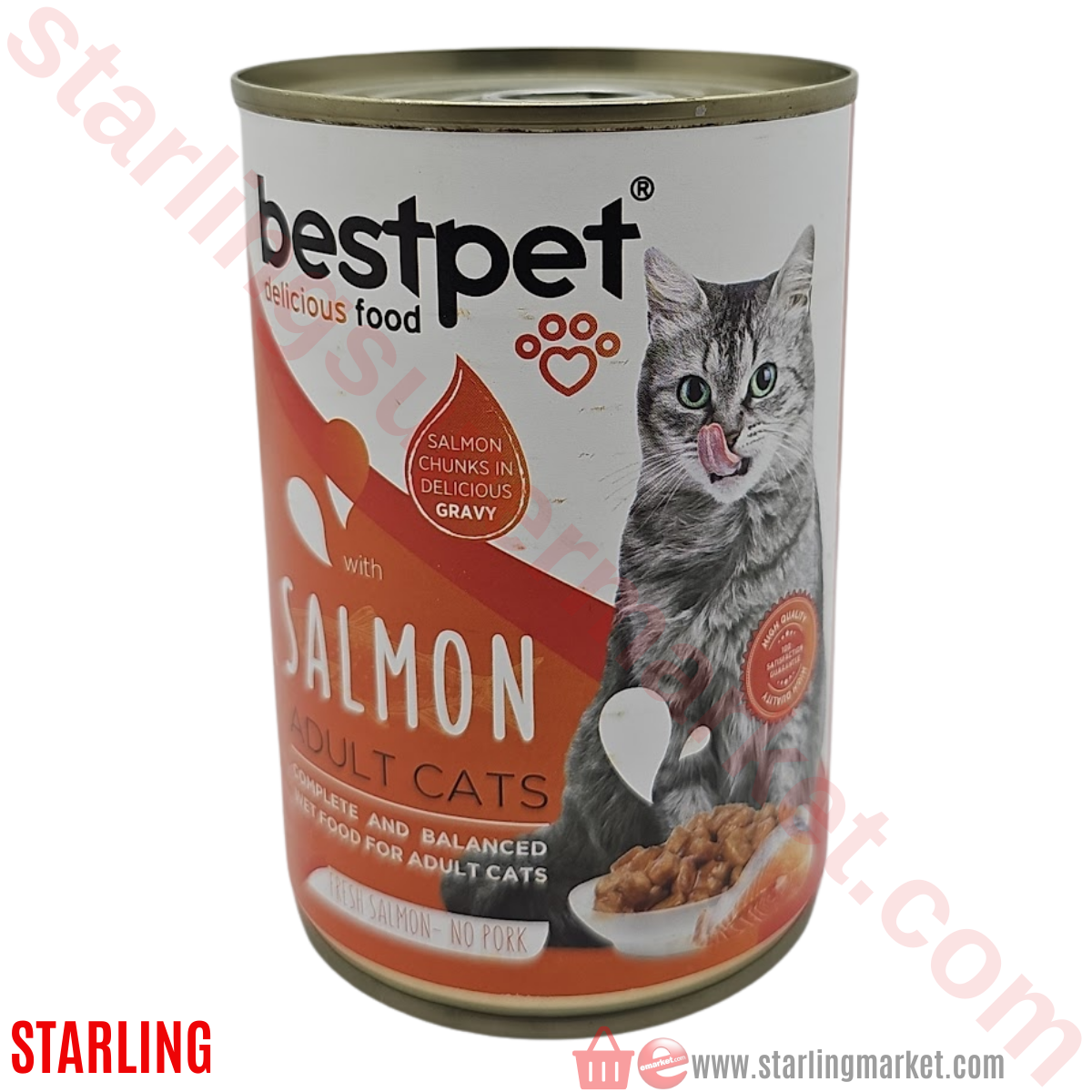 BESTPET KEDI MAMASI ISLAK SOMON 400 G