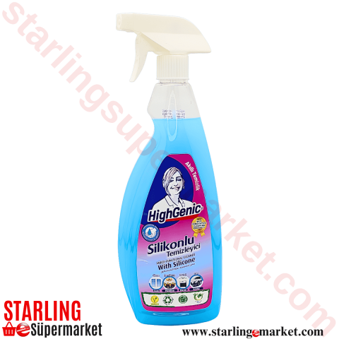 HIGHGENIC SILIKONLU TEMIZLEYICI SPREY 750 ML