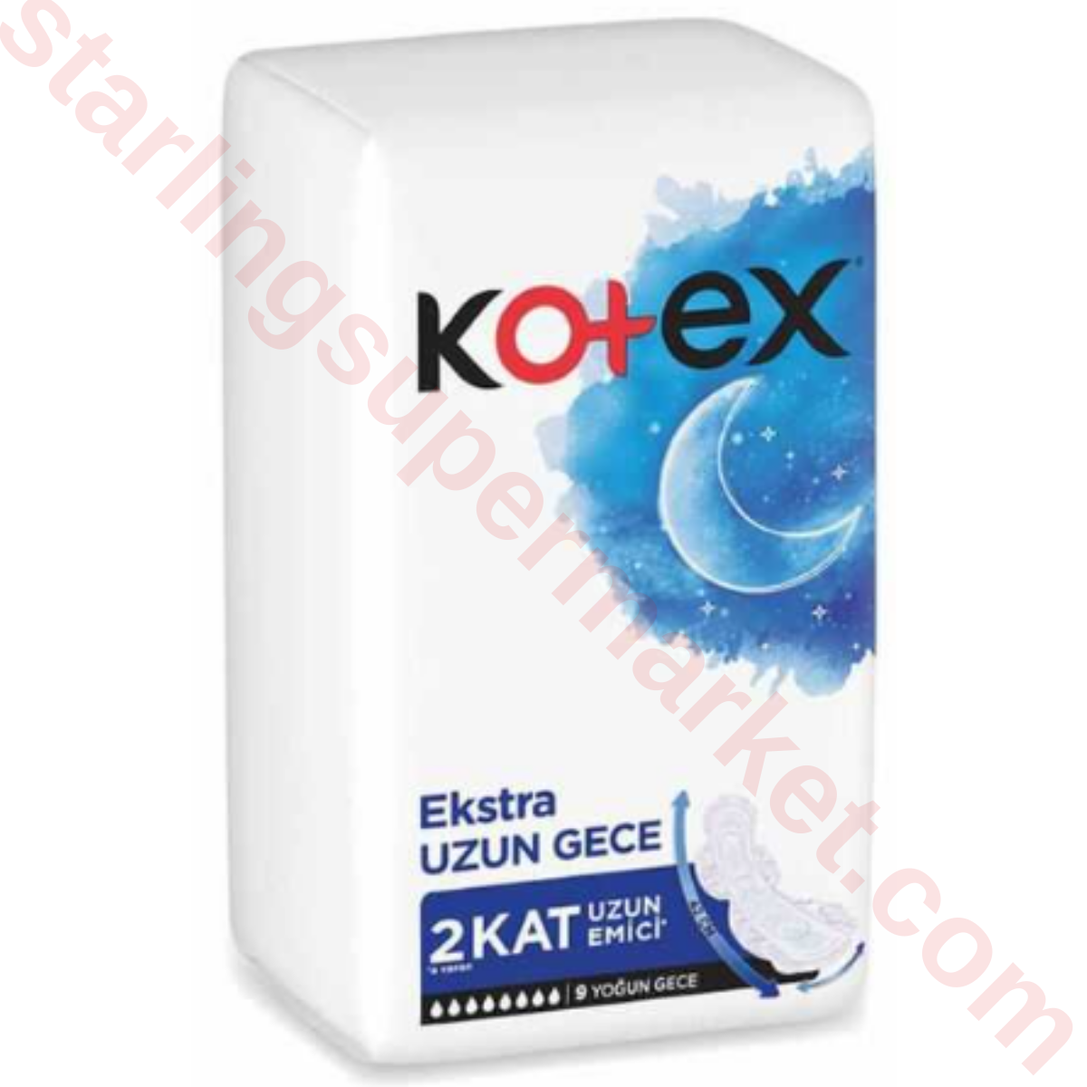 KOTEX EXTRA UZUN PED GECE 9 LU
