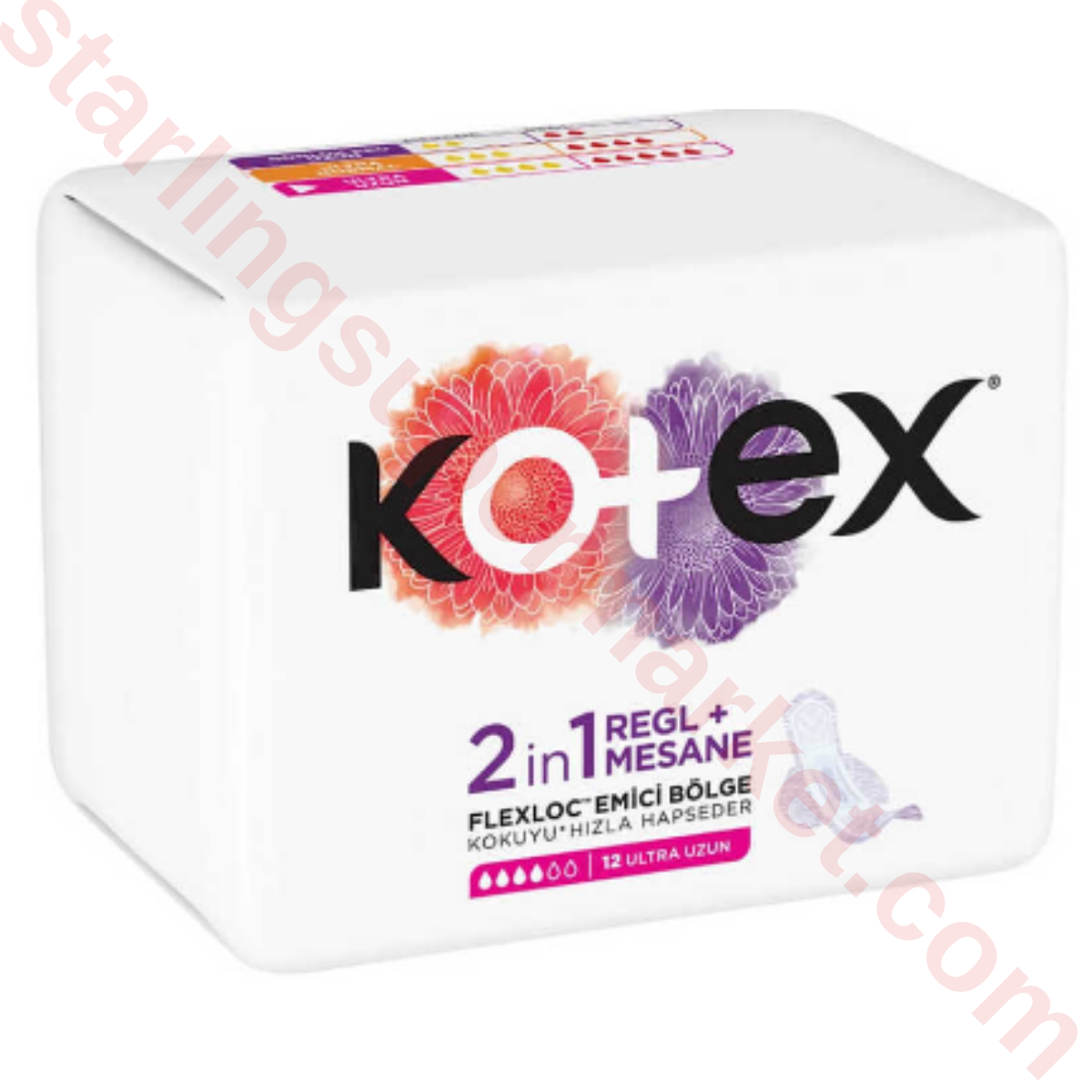 KOTEX ULTRA REGL+MESANE UZUN 12 LI