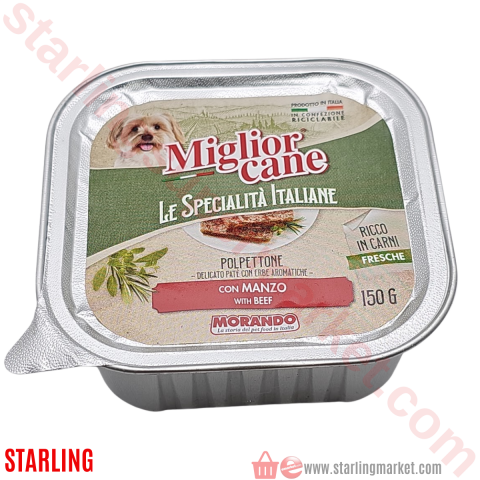 MIGLIORCANE KOPEK MAMASI ISLAK ET 150 G