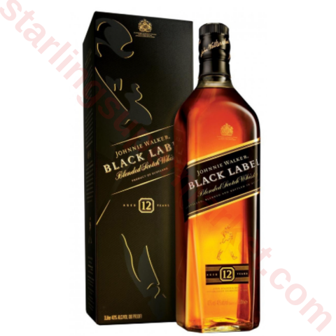 JOHNNIE WALKER BLACK LABEL 100 CL
