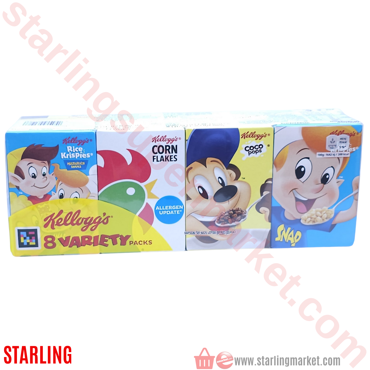 KELLOGS VARIETY 8 LI