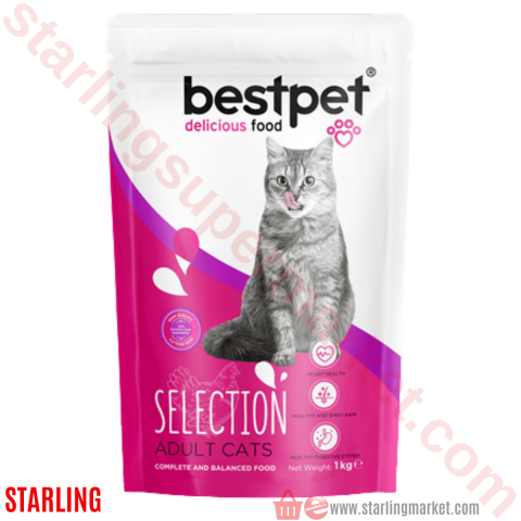 BESTPET KEDI MAMASI KURU SELECTION 1 KG