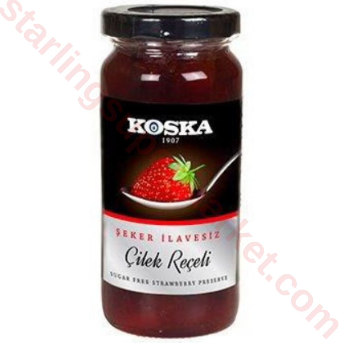 KOSKA RECEL SEKER ILAVESIZ CILEK 290 G