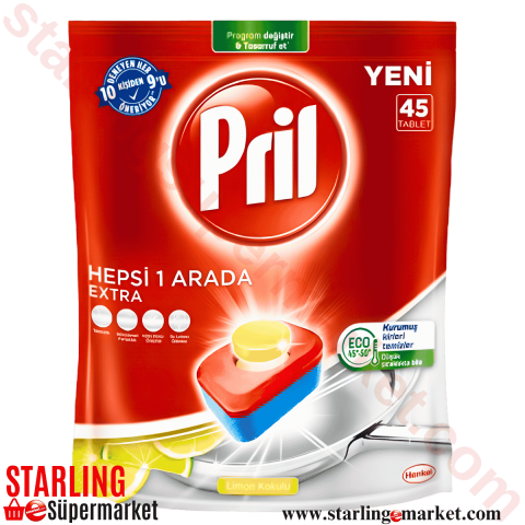 PRIL MAKINE TABLET ALL IN 1 EKSTRA 45 LI